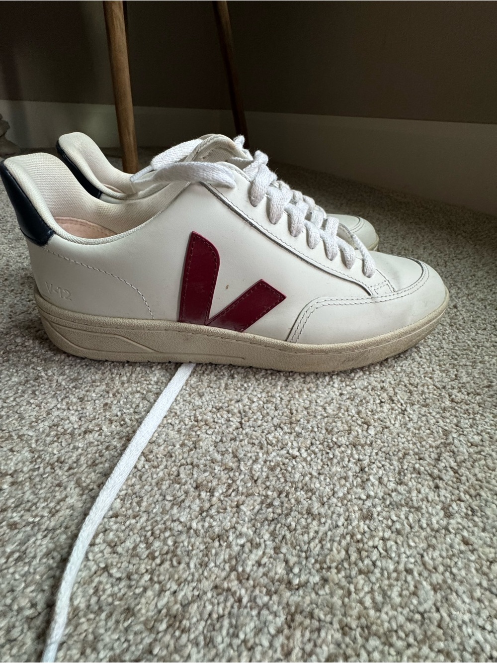 Veja leather shoes size 8.5